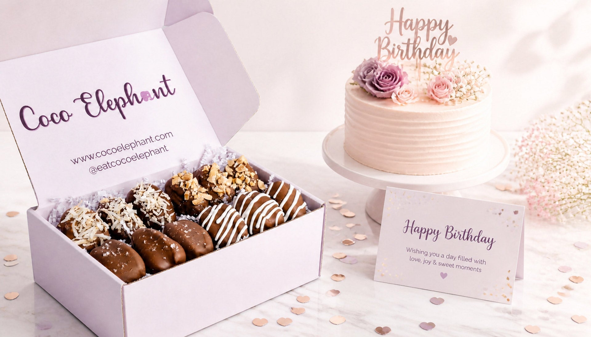 Birthday Chocolate Gift Boxes:<br><em>Premium Medjool Dates for a Healthy Sweet Celebration</em>
